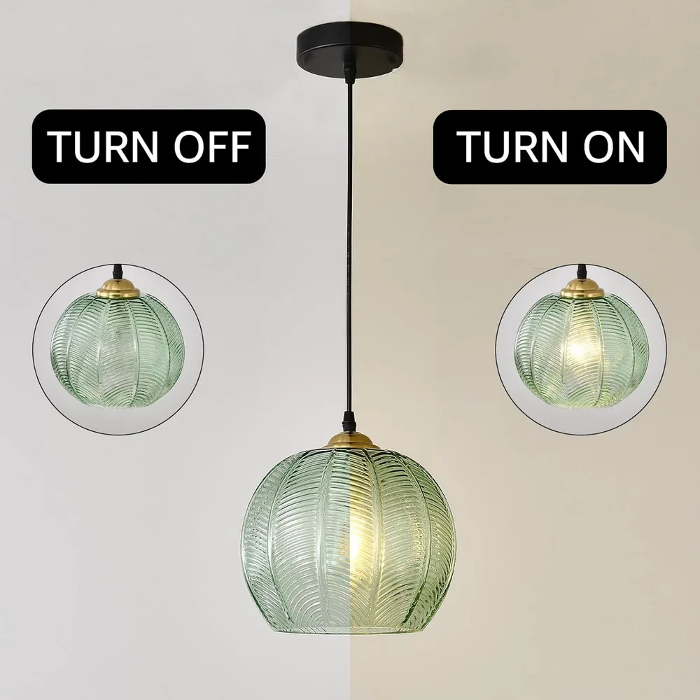 1 - Light Matte Black Single Pendant - Image 3