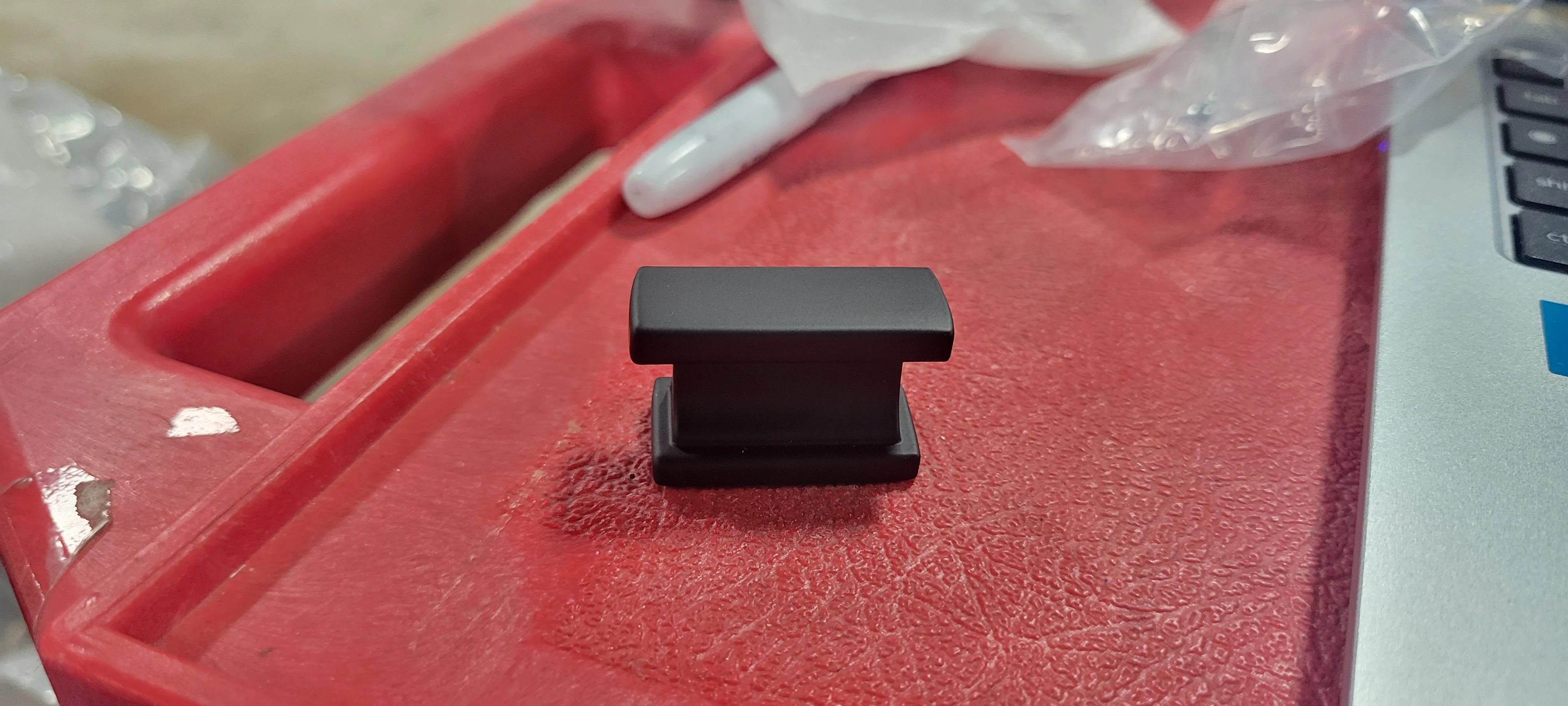 10 Pack Matte Black Kitchen Cabinet Knobs Drawer Hardware - Image 3