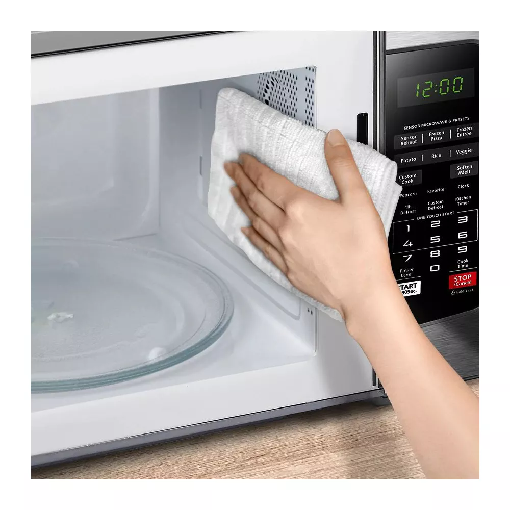 Countertop Microwave Oven with Humidity Sensor and Eco Mode (Stainless Steel) - Image 5