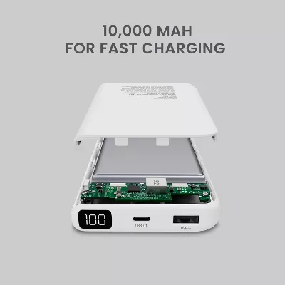 Power Bank with Charging Cable: Built-In Cable - Image 2