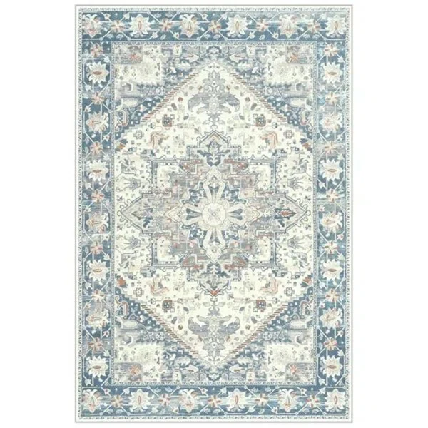 10'x14' Washable Soft Vintage Rug Fashion Floral Rug SHOWROOM ITEM