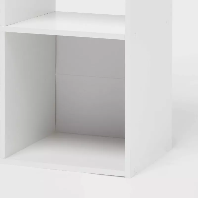 9 Cube Book Shelf White - Image 3