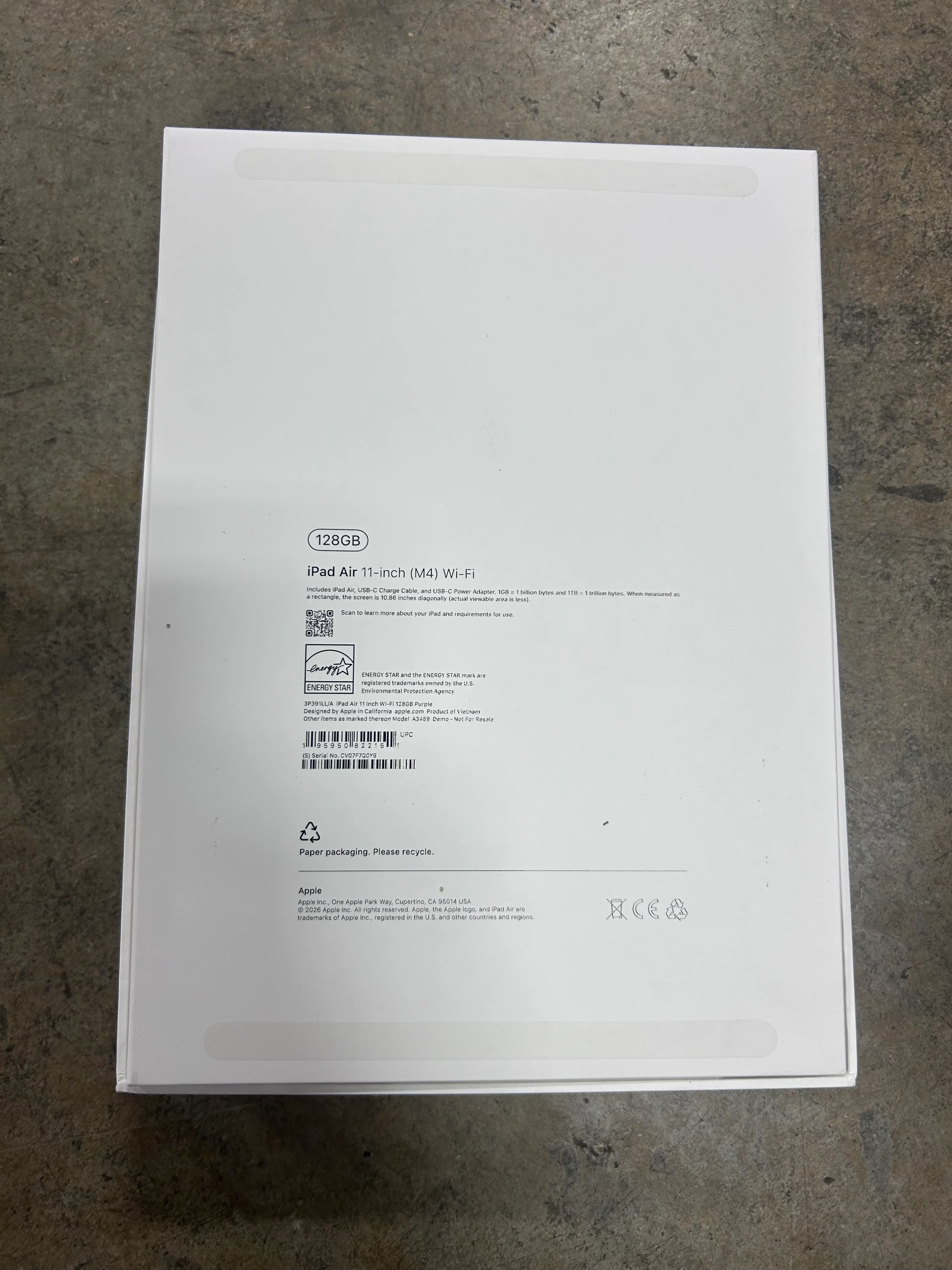 11-inch iPad Air (M4) Wi-Fi 128GB - Purple - Image 6