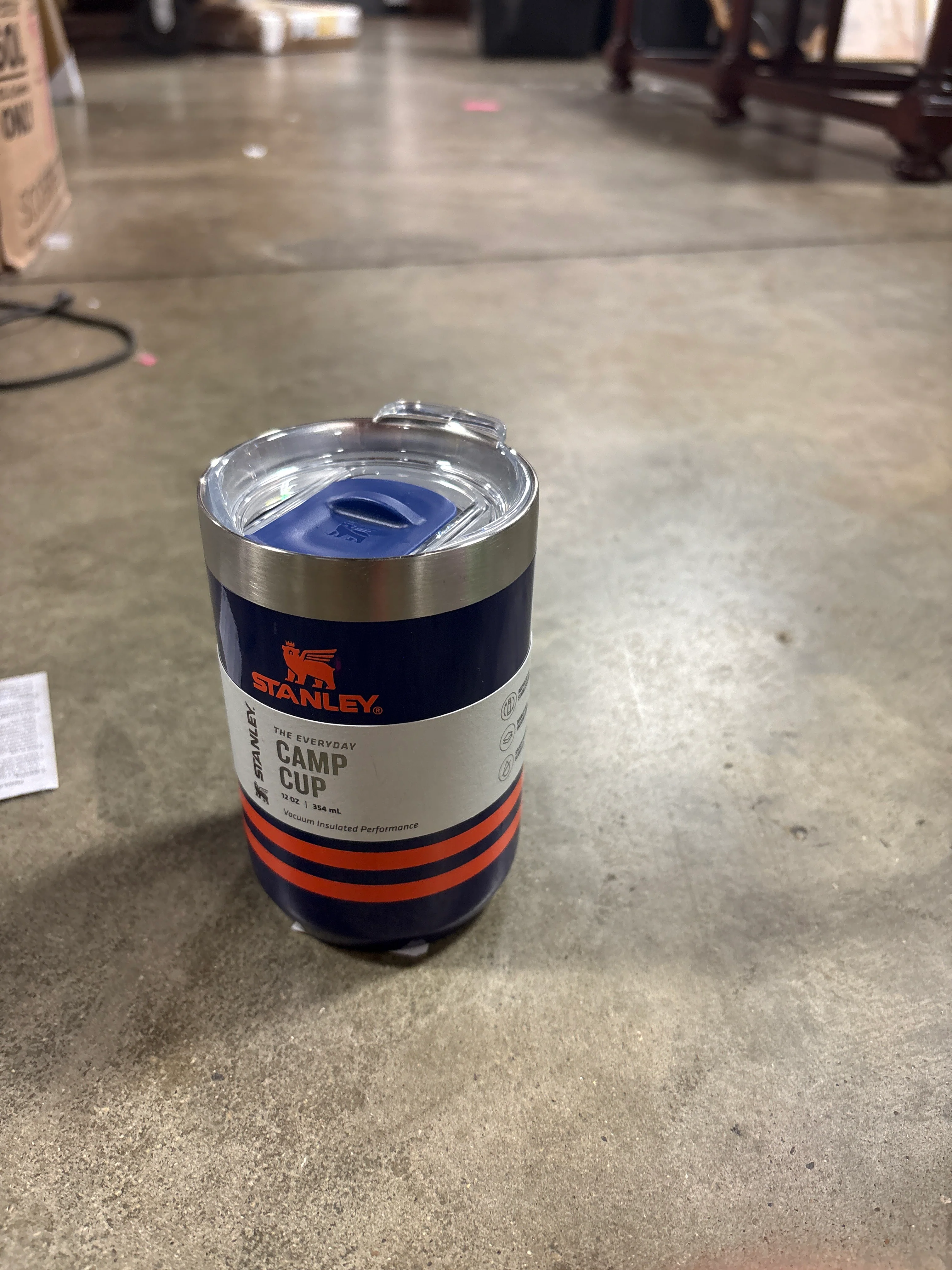 12 oz Everyday Camp Cup - Regal Blue Shimmer SHOWROOM ITEM - Image 2