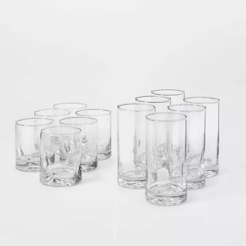 12pc Glass Telford Tumbler Set
