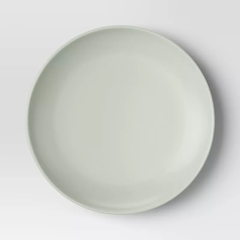 12pc Stoneware Avesta Dinnerware Set Light Green - Image 3