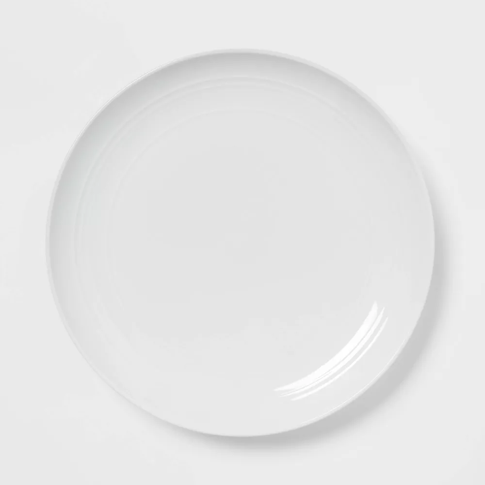 12pc Stoneware Westfield Dinnerware Set White - Image 4