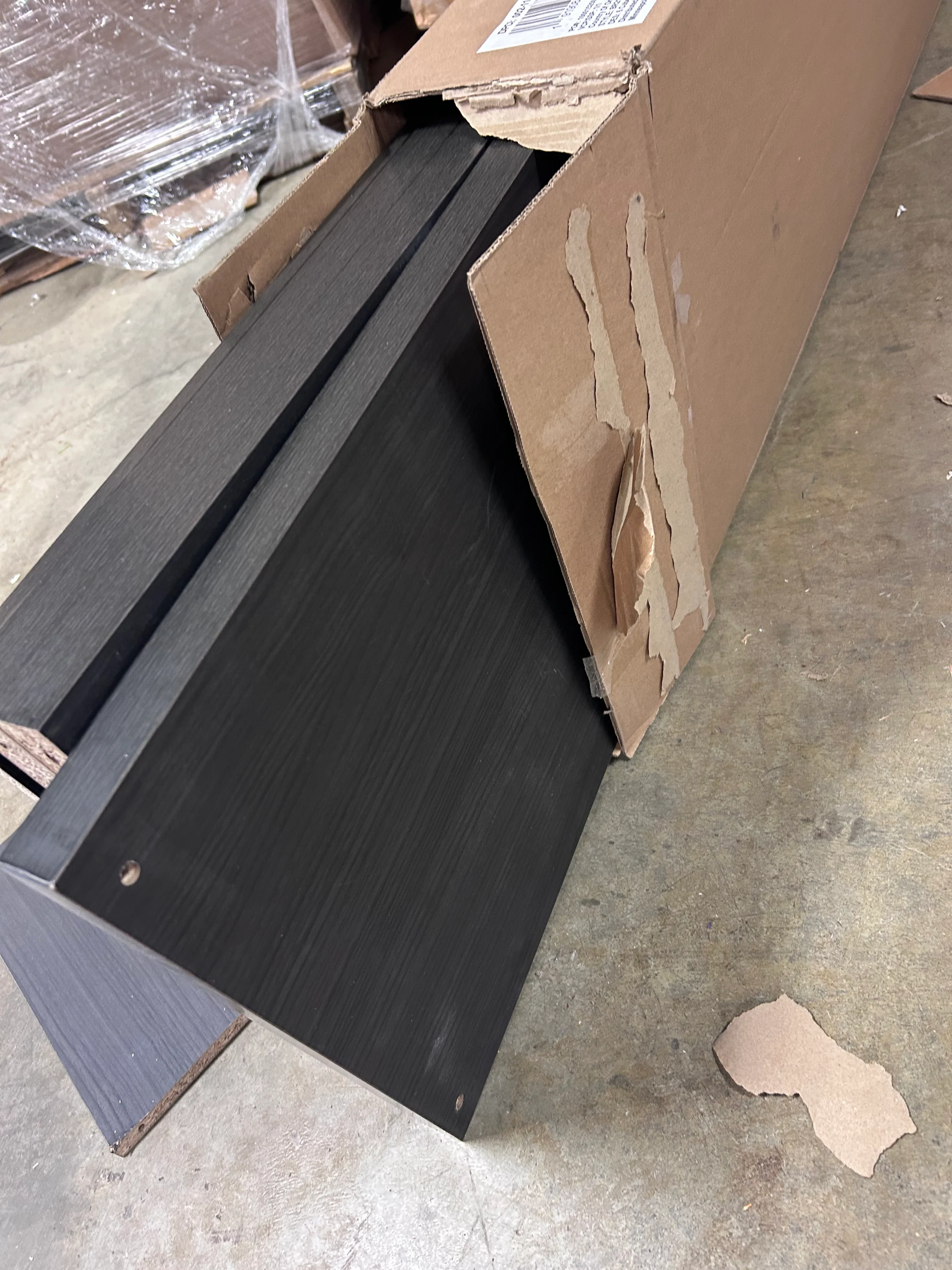 6 Cube Organizer Black Oak - Image 6