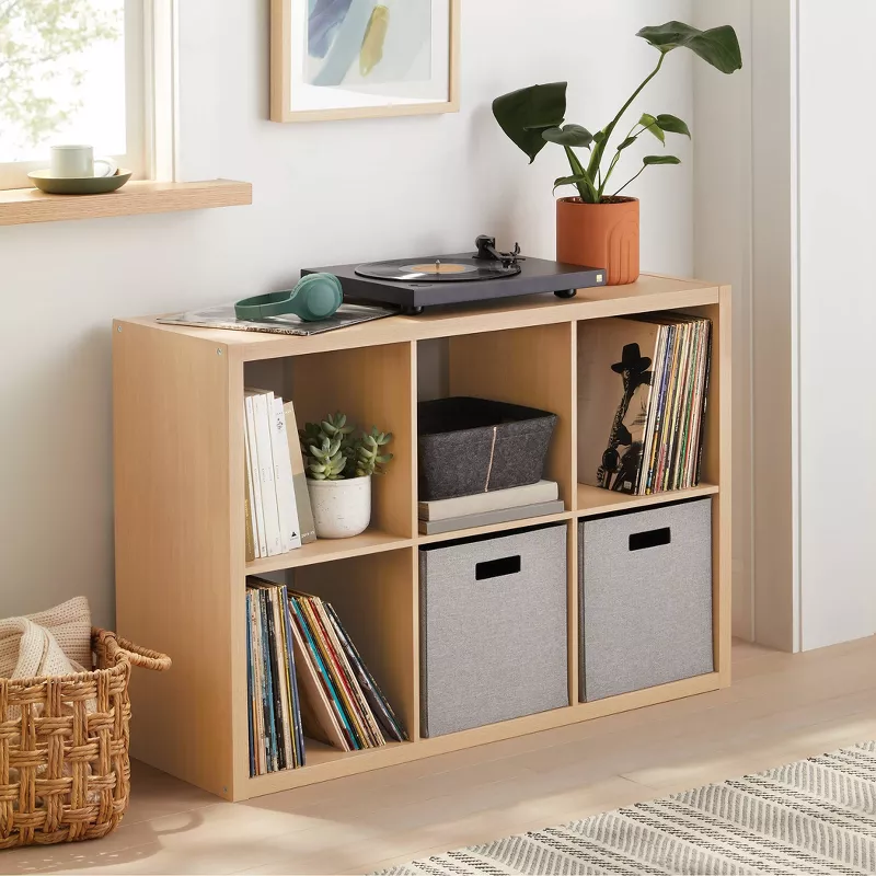 6 Cube Organizer Natural - Image 4