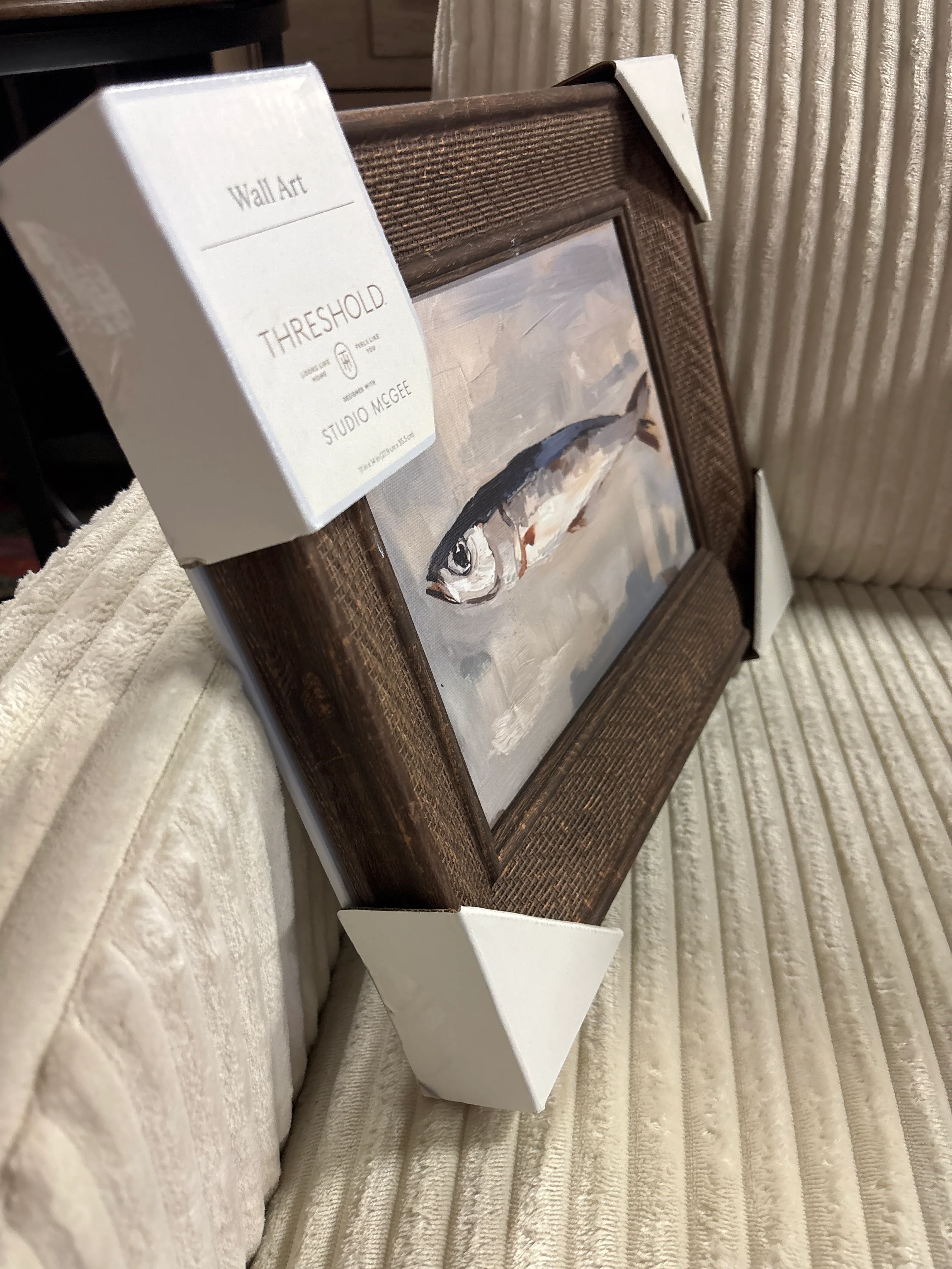 14"x11" Fish Still Life Wall Art SHOWROOM ITEM - Image 3