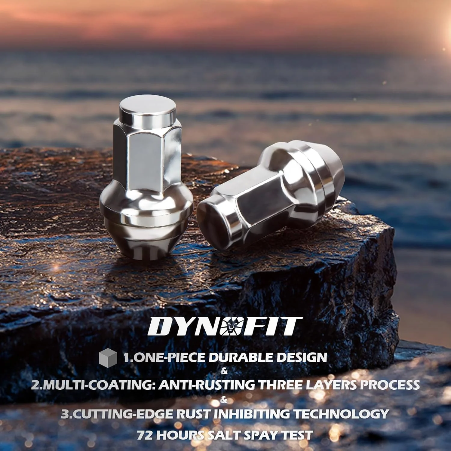 OEM Lug Nuts for F150 2000-2014, One-piece Factory Steel Tuner Nuts Compatible With Ford Expedition Navigator 03-14, Stock Wheel Nuts Replace - Image 2