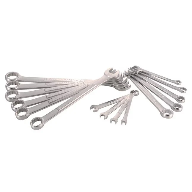 15 -Piece Set 12-point Standard (SAE) Combination Wrench