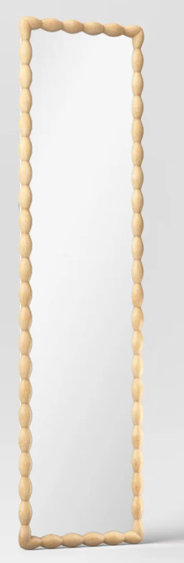 16"x58" Turned/Bobbin Floor Mirror - Room Essentials™ SHOWROOM ITEM