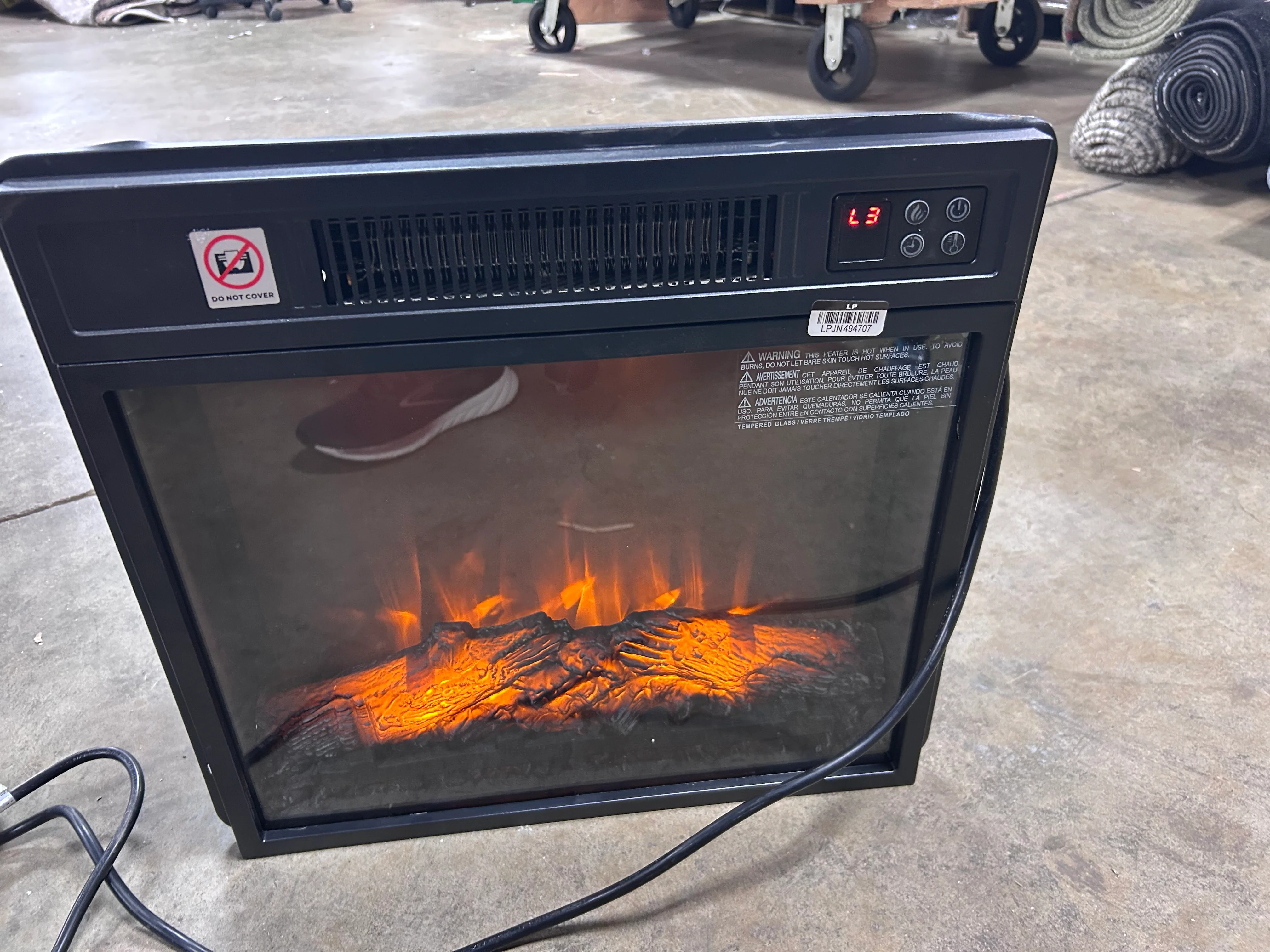 Fireplace Heaters for Inside, 3D Electric Fireplace Insert - Image 6