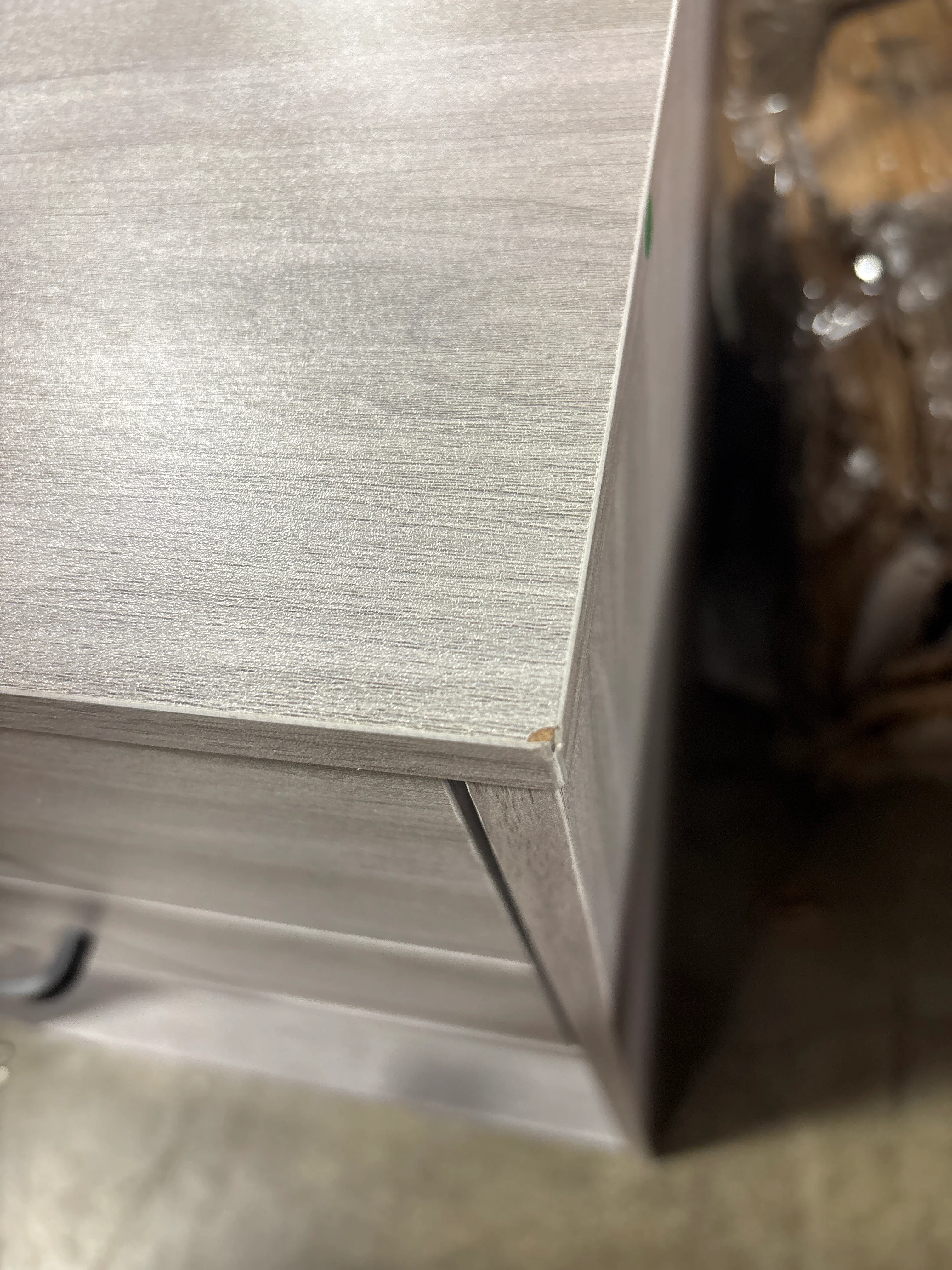 1pc 2-Drawer Bedside Table with Power Outlets and LED SHOWROOM ITEM - Image 4