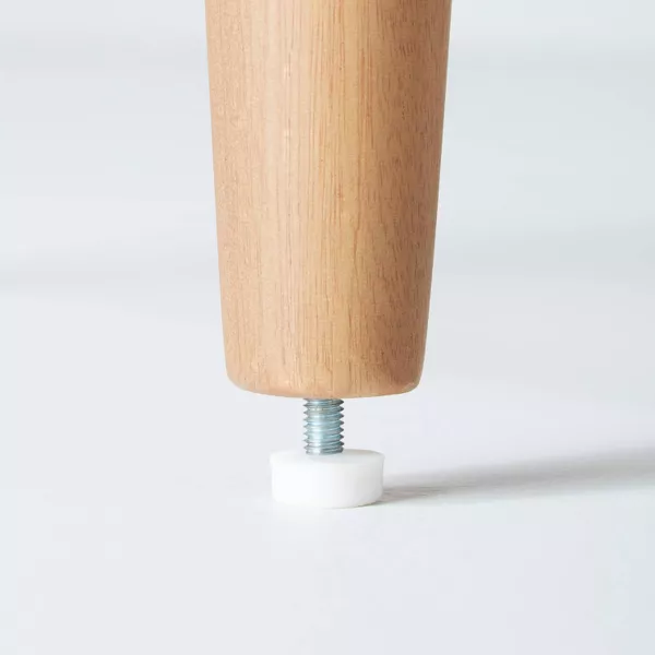 2 Drawer Modern Wood Nightstand - Image 2
