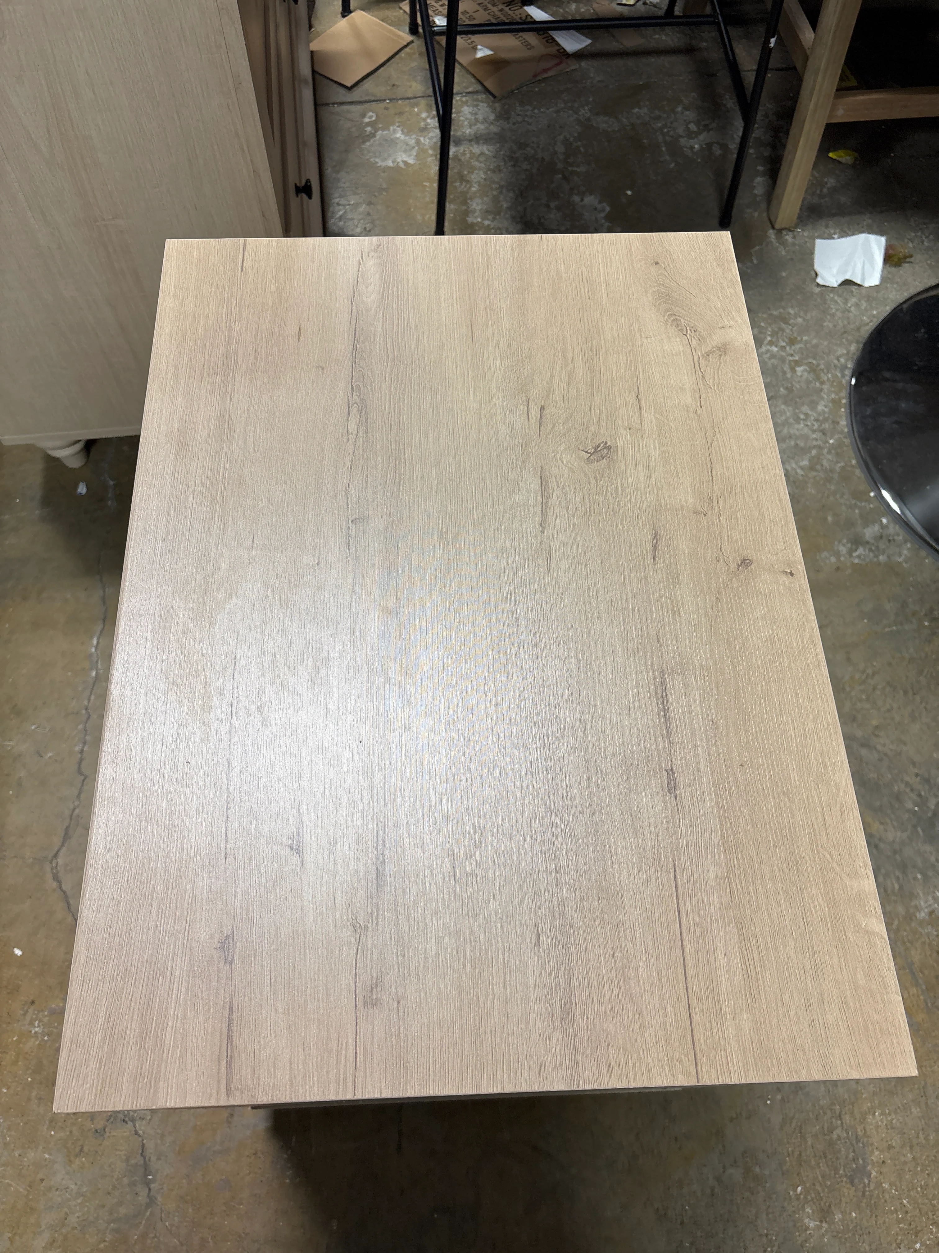 2-Drawer Nightstand Modern Farmhouse Light Oak SHOWROOM ITEM - Image 7