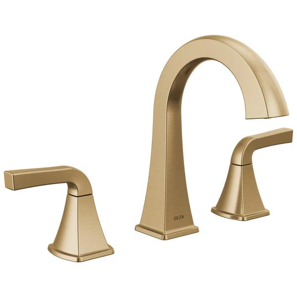 2-Handle Bathroom Faucet in Champagne Bronze