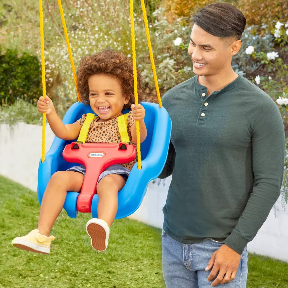 2-in-1 Snug 'n Secure Swing - Blue - Image 2