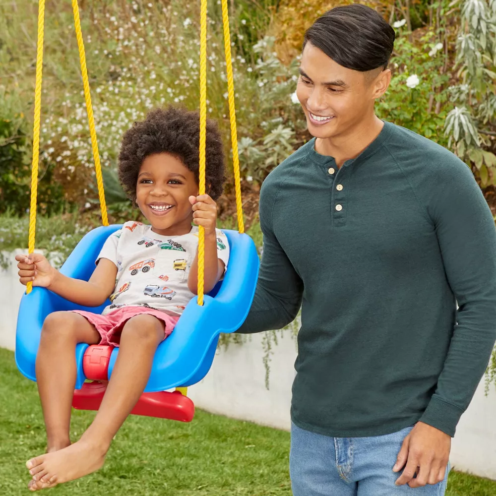 2-in-1 Snug 'n Secure Swing - Blue - Image 5