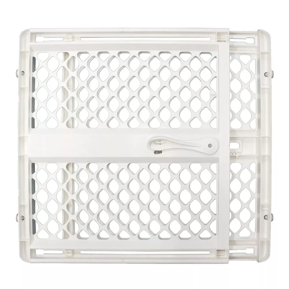 2-in-1 Supergate Secure Plastic Gate - White