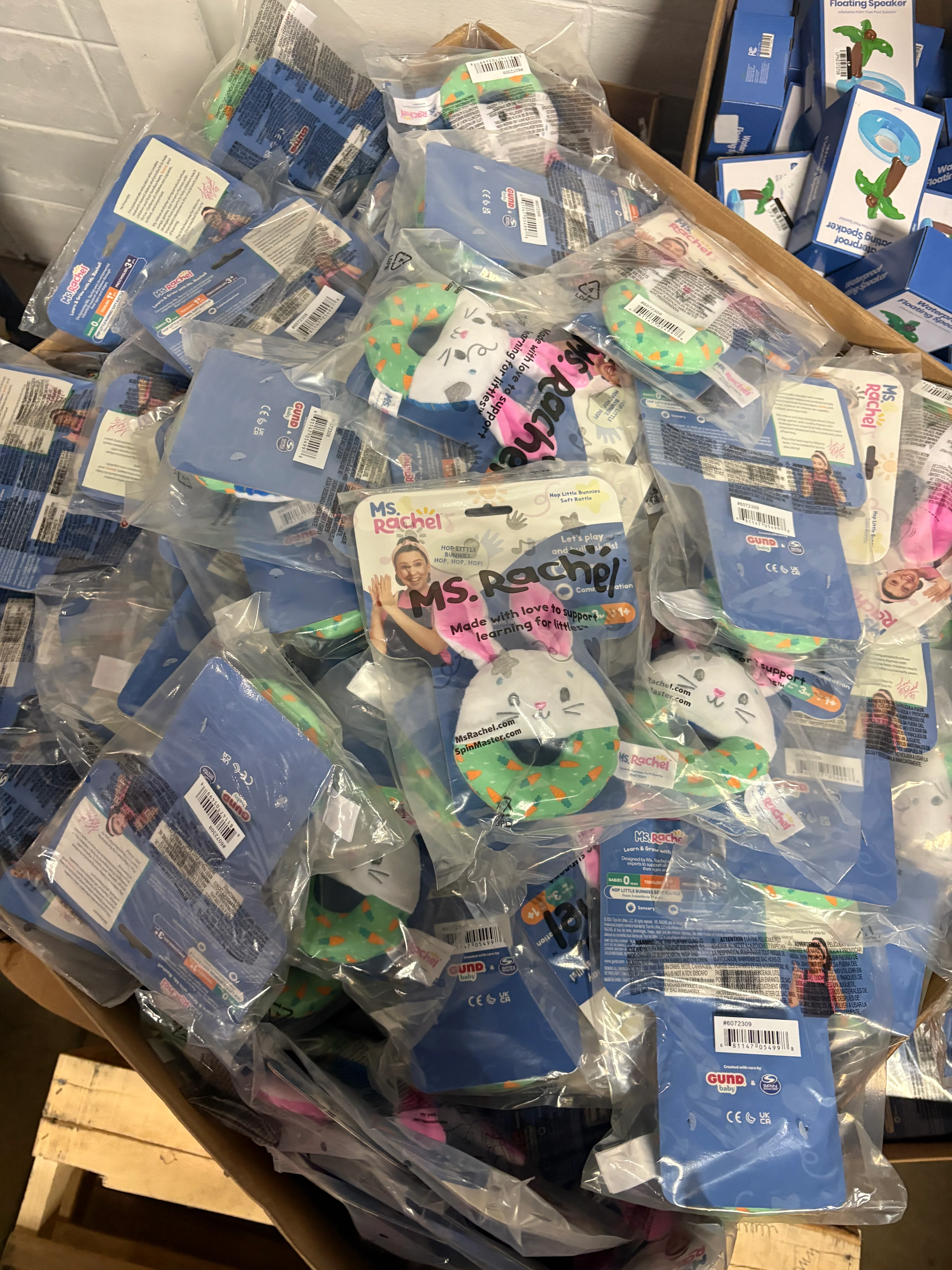 1 Large boxes Ms Rachel Baby Toys, approx 288 pieces - Image 2
