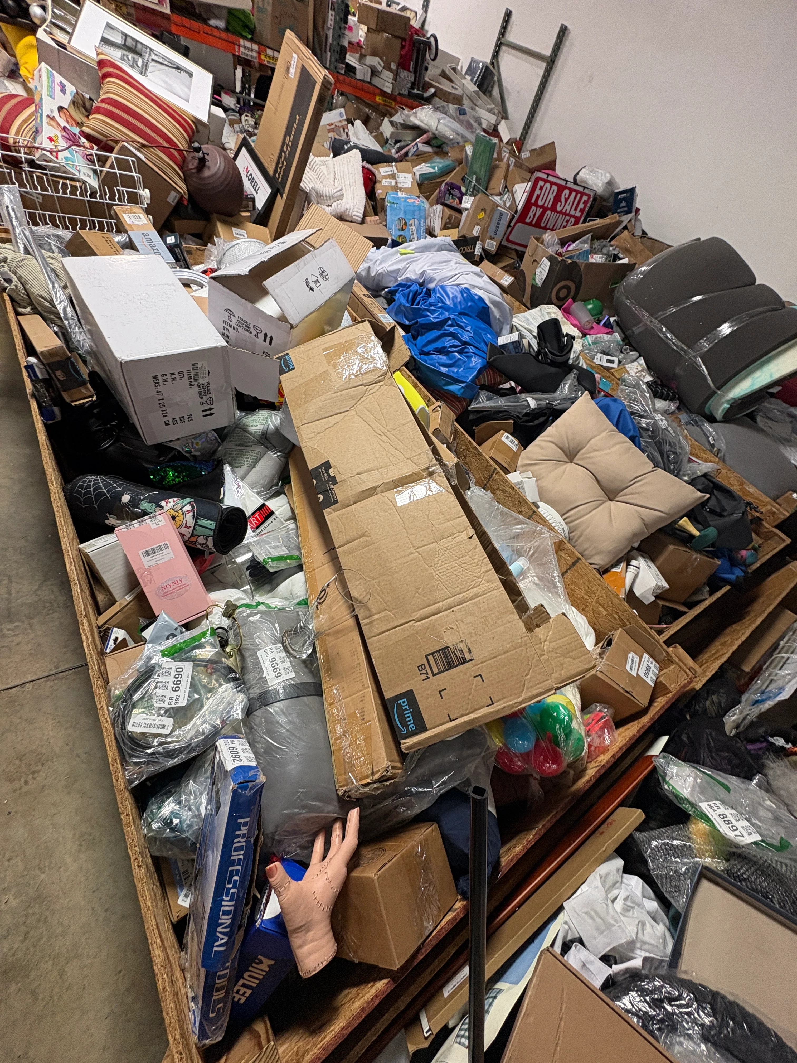 7 full Bins Unmanifested Dollar Items (appx 3920 items)