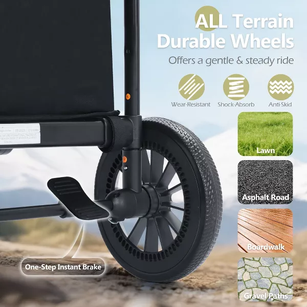 *2-Seat Wagon Stroller - Image 2
