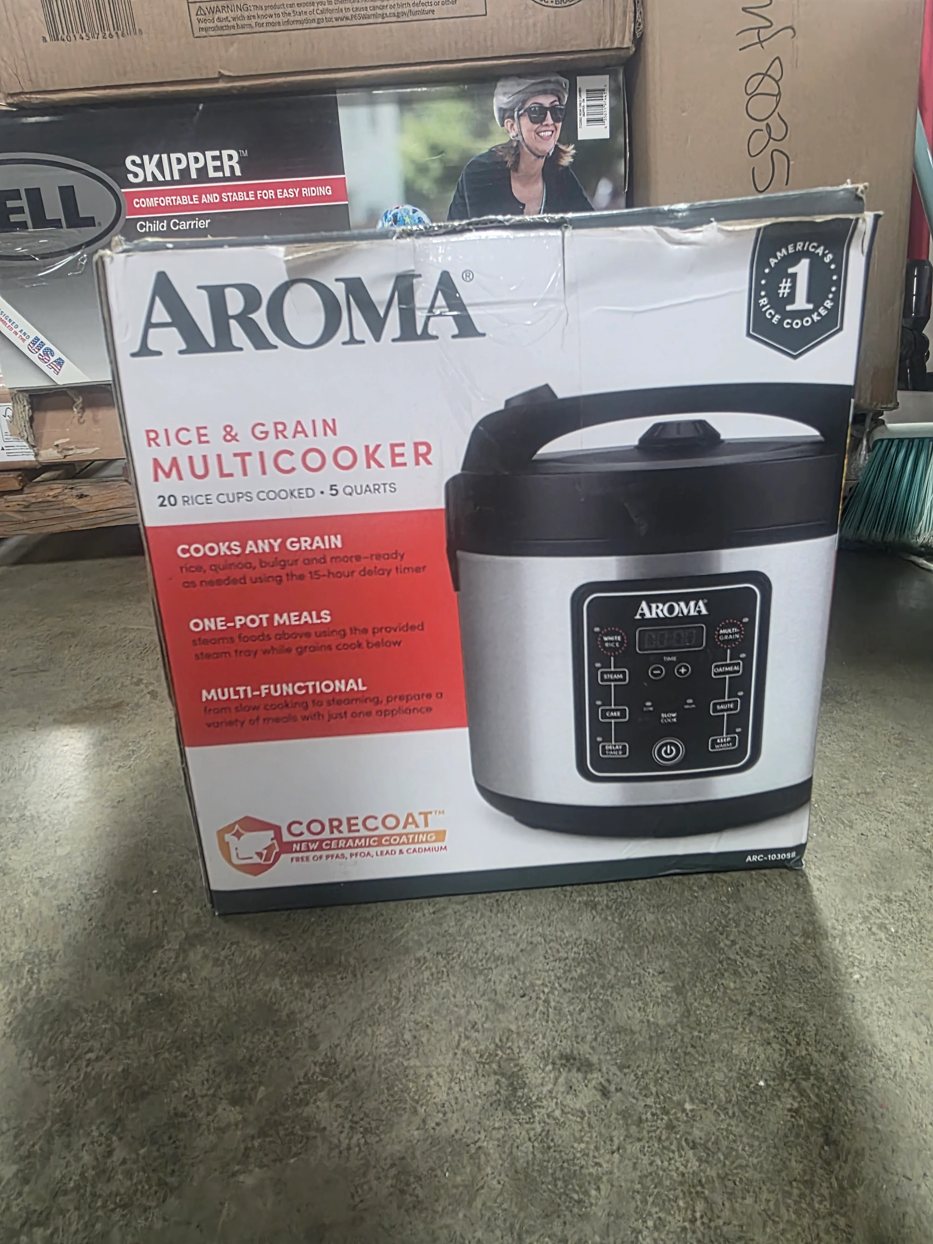 20 Cup Digital Multicooker & Rice Cooker - Stainless Steel: 5 Settings, Automatic Keep Warm, Nonstick - Image 10