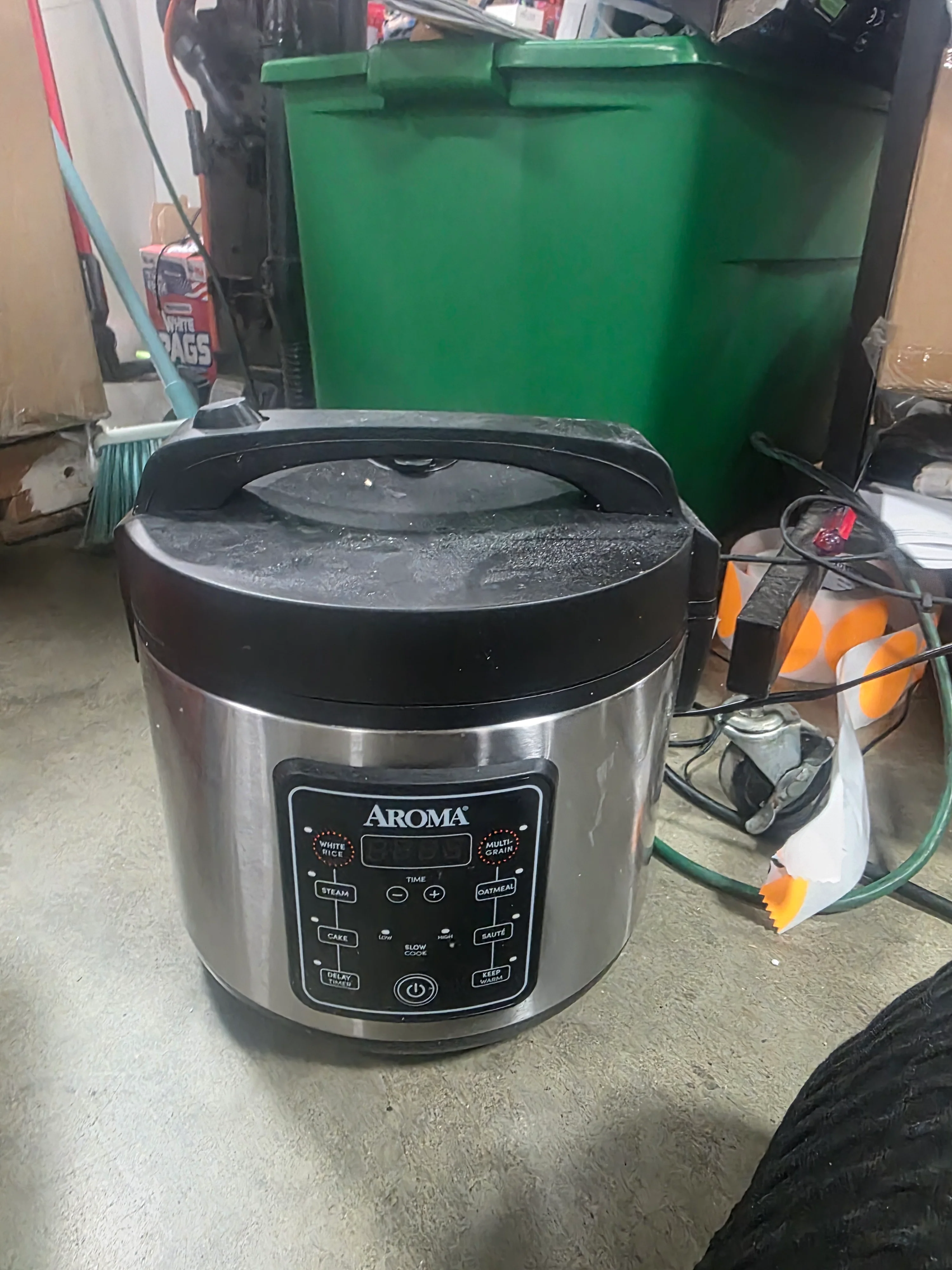 20 Cup Digital Multicooker & Rice Cooker - Stainless Steel: 5 Settings, Automatic Keep Warm, Nonstick - Image 11
