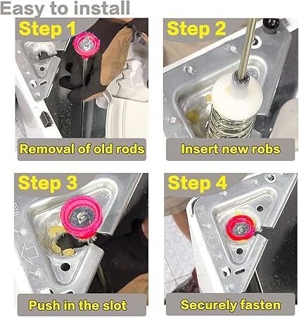 2025 Upgrade Washer Suspension Rod Kit(OEM), Fit for Samsung Washing Machine - Image 3