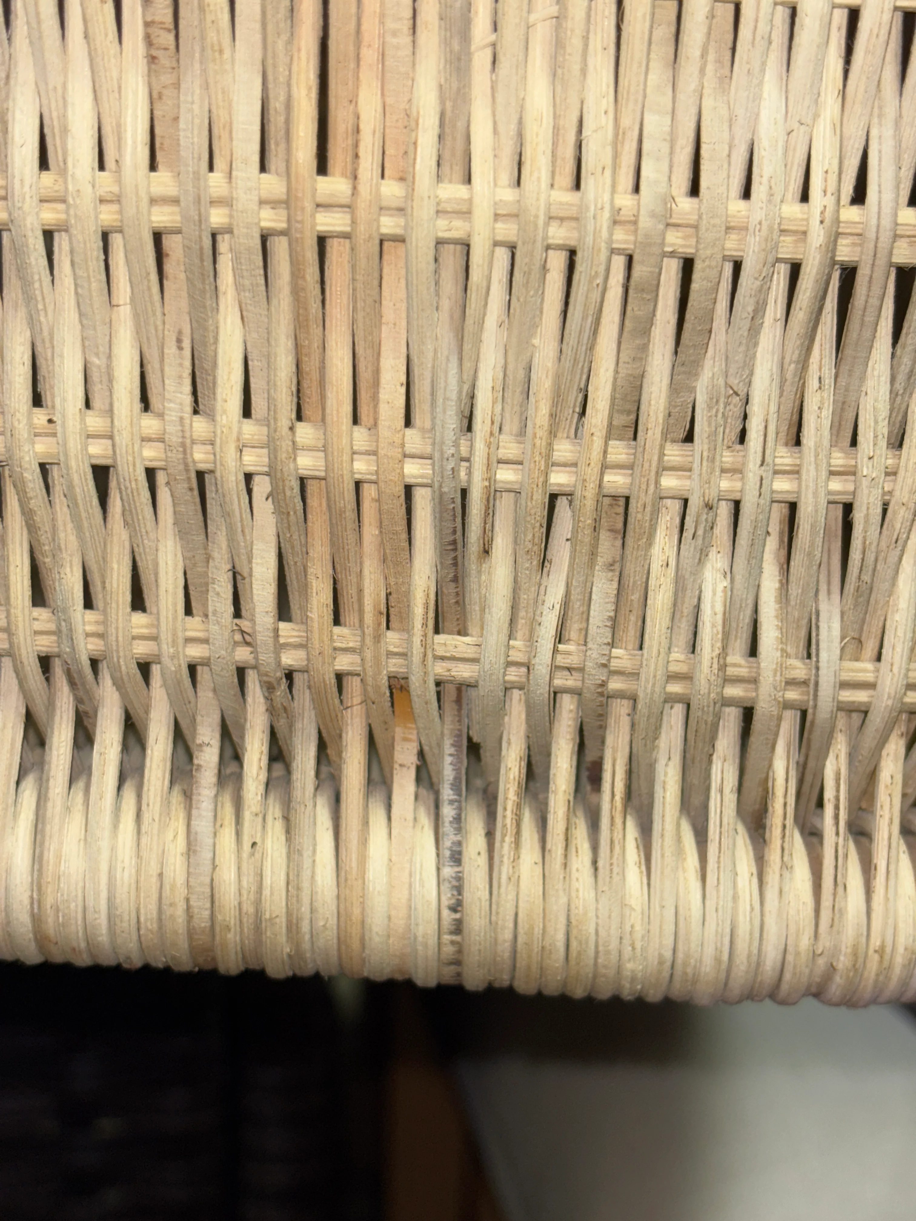 21" Woven Rattan Storage Trunk - Brown SHOWROOM ITEM - Image 4