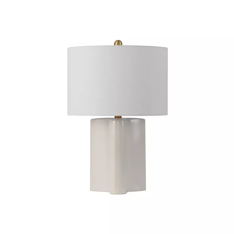 23" Anessa Table Lamp Cream/Brass SHOWROOM ITEM