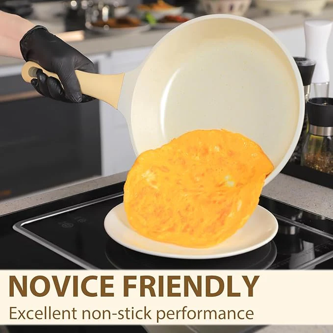 23pcs Pots and Pans Set Non Stick, Kitchen Cookware Set - Image 4