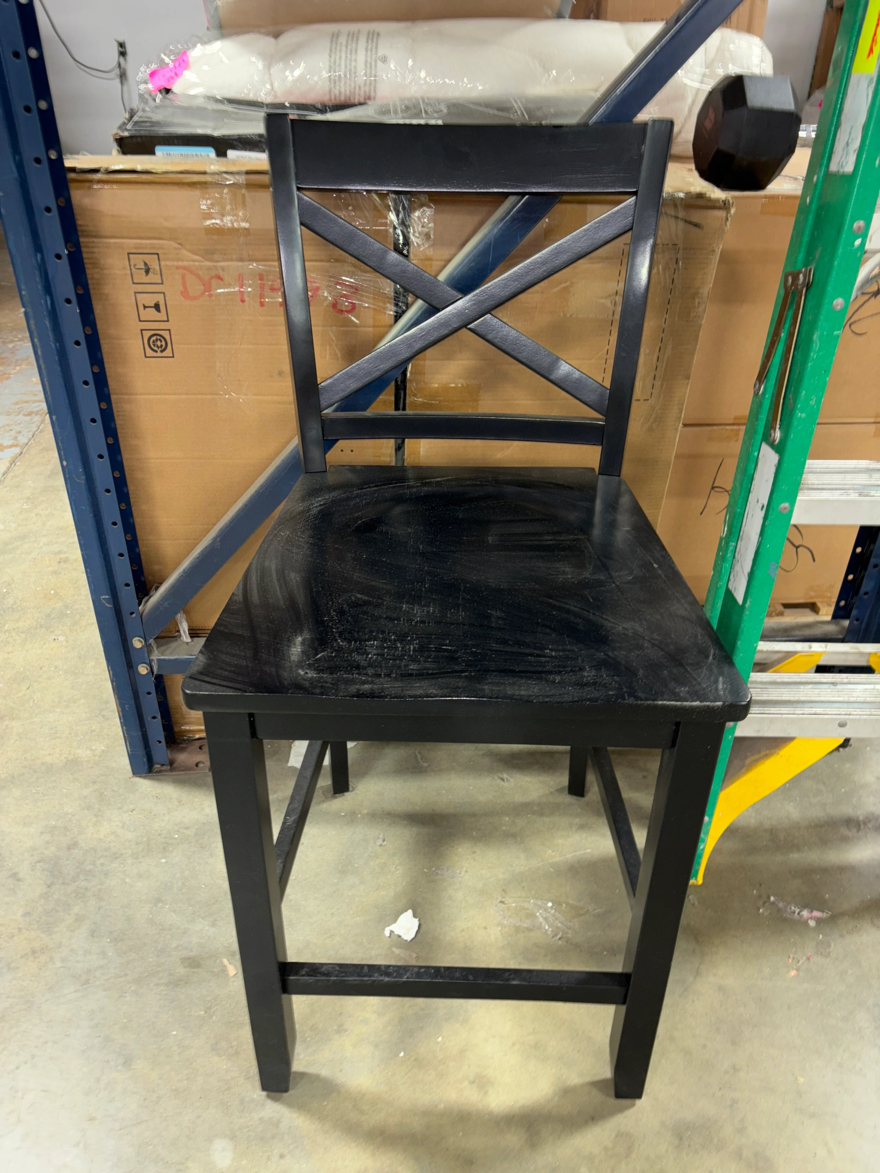 24" Single Bar Stool SHOWROOM ITEM