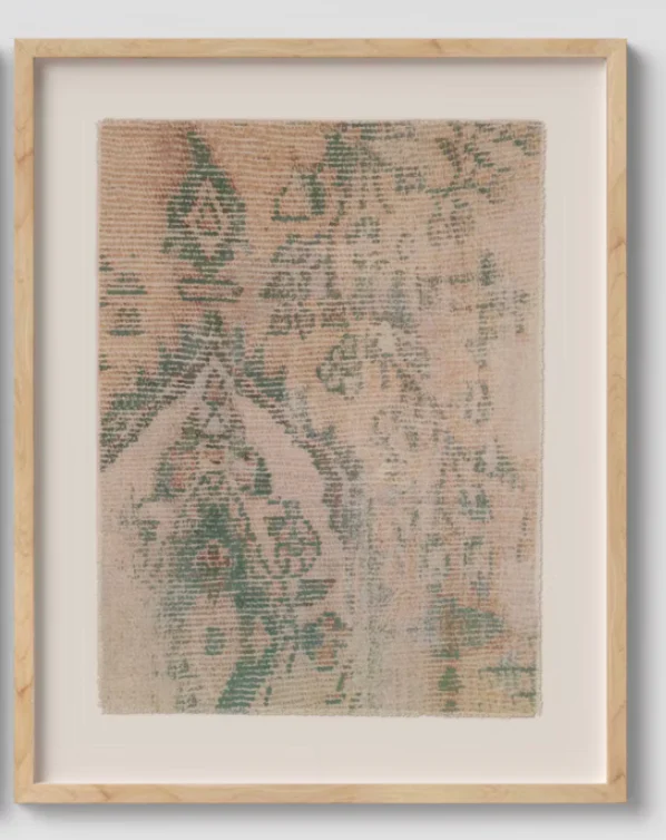 24" x 30" Textured Fabric Framed Wall Art - Threshold™ SHOWROOM ITEM