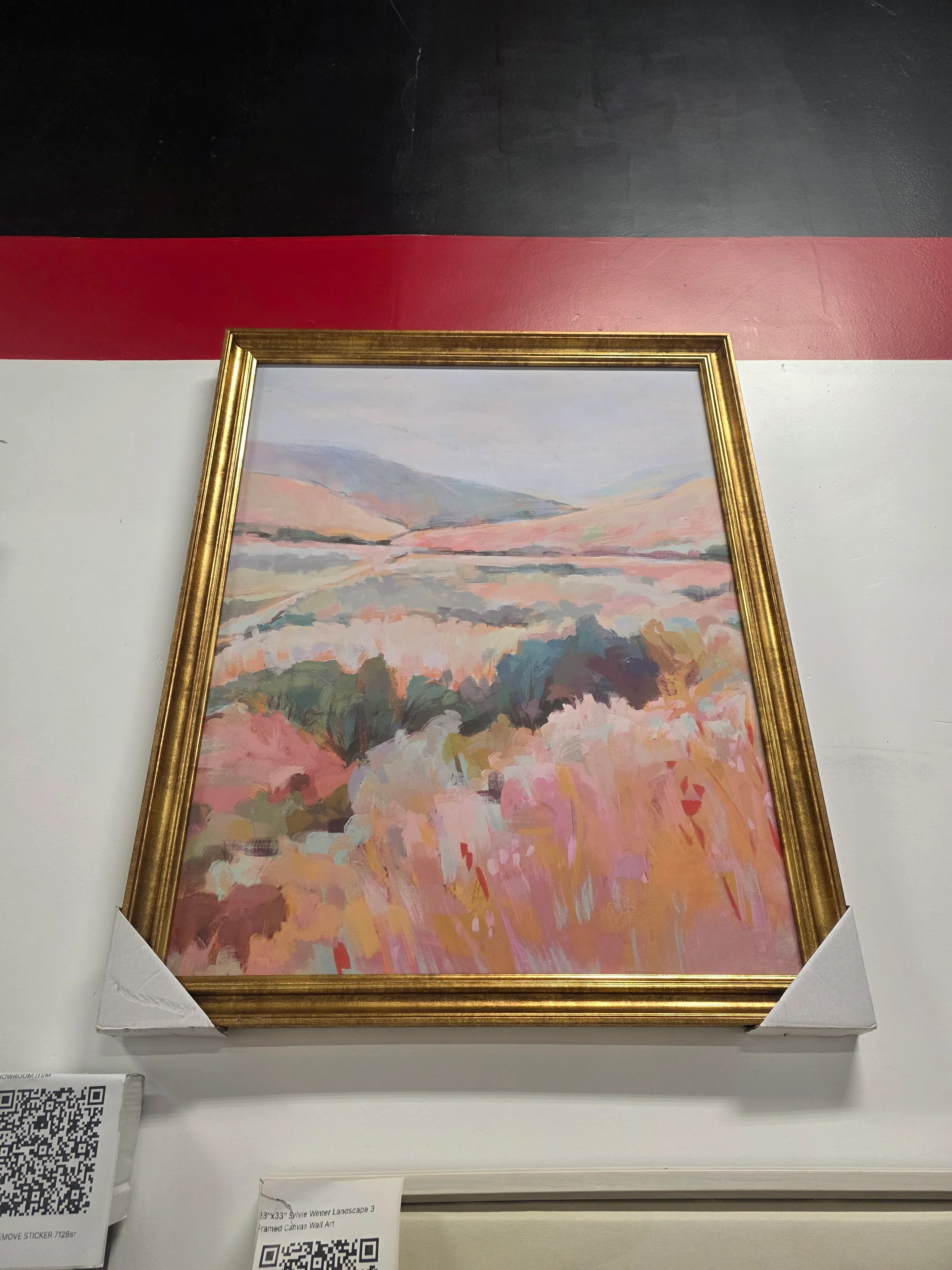 24"x30" Colorful Landscape Canvas Board Framed Art - Threshold™ - SHOWROOM ITEM  - Image 2