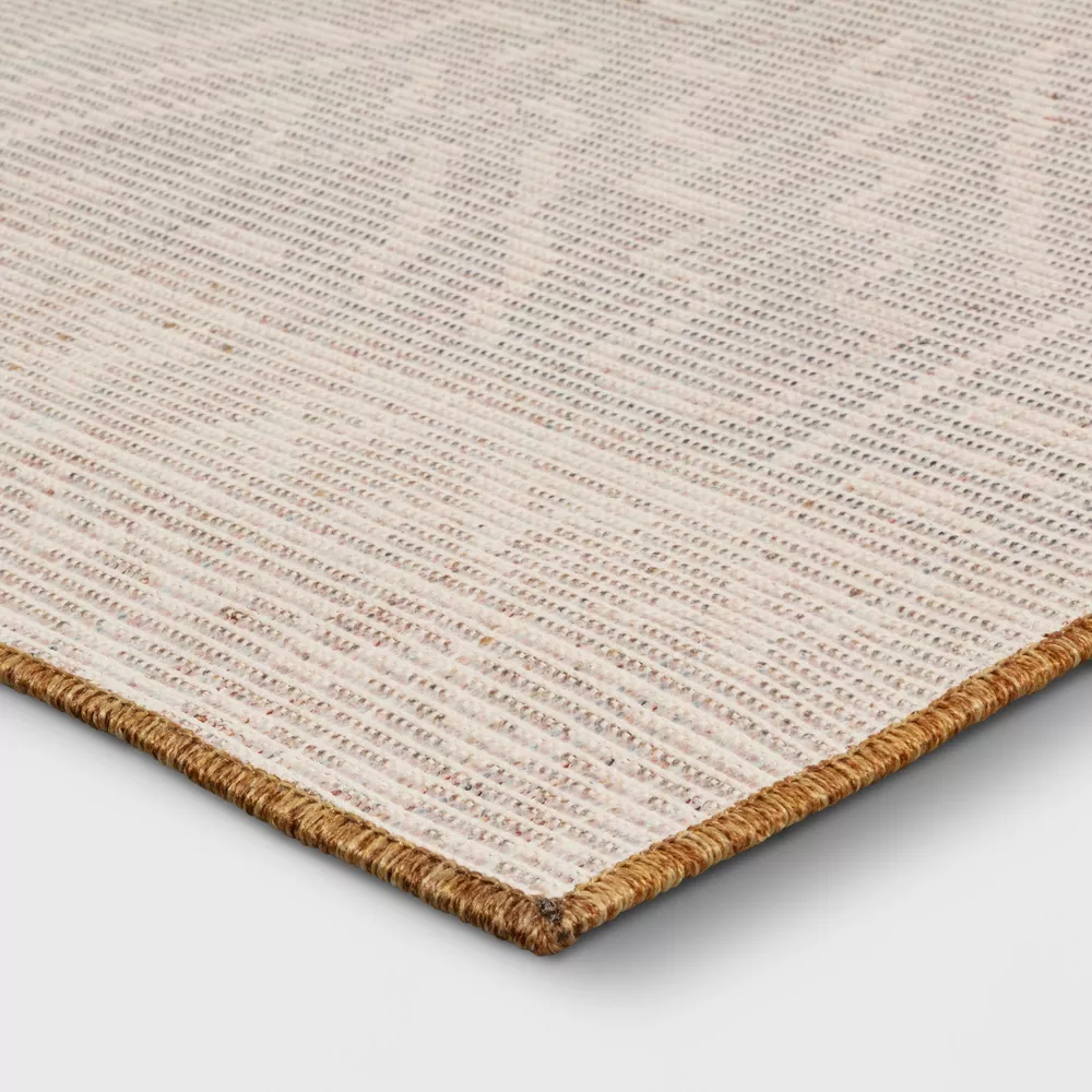 2'4"x7' Global Runner Rug Black/Tan - Image 2