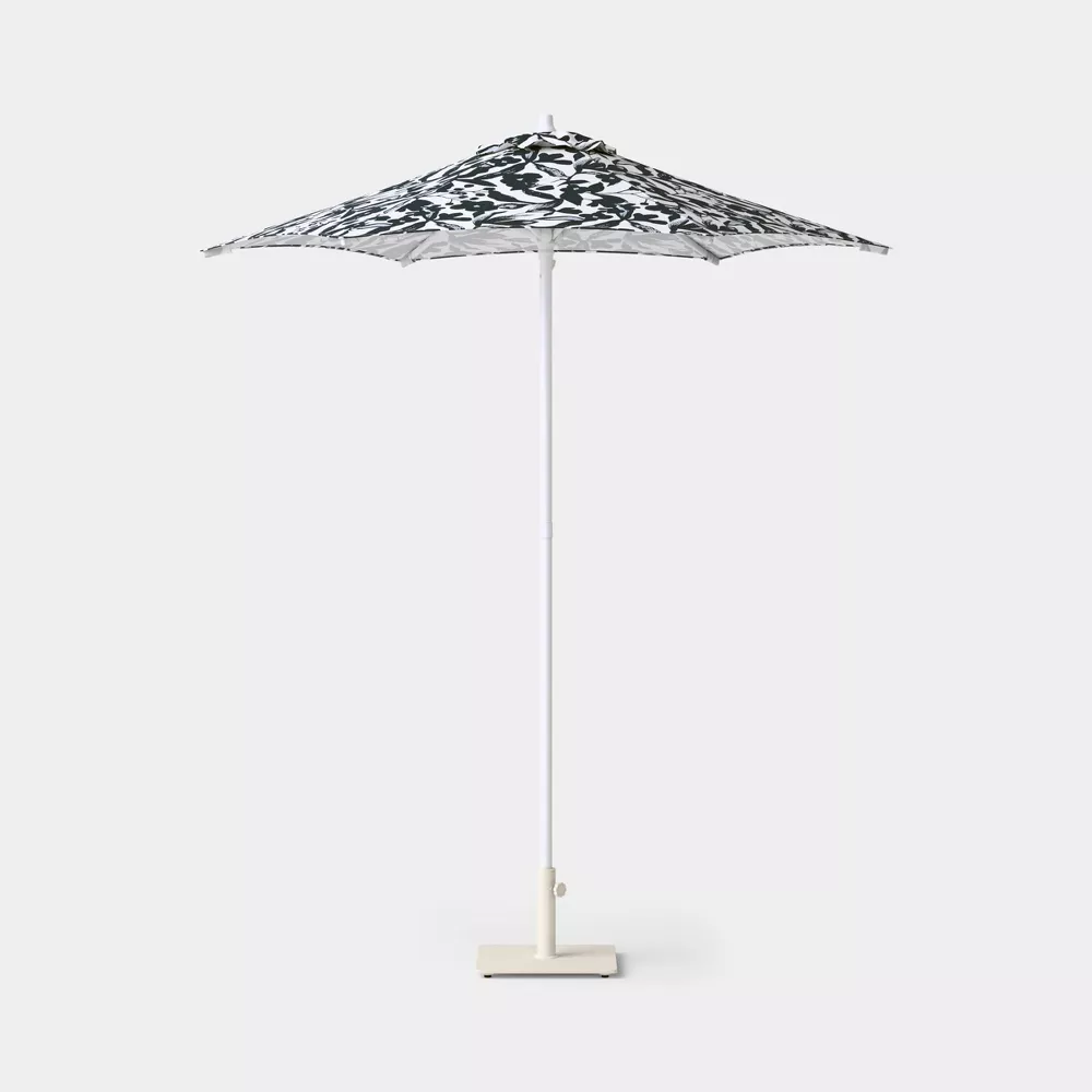 Square Outdoor Patio Table Umbrella Base Ivory - Image 2