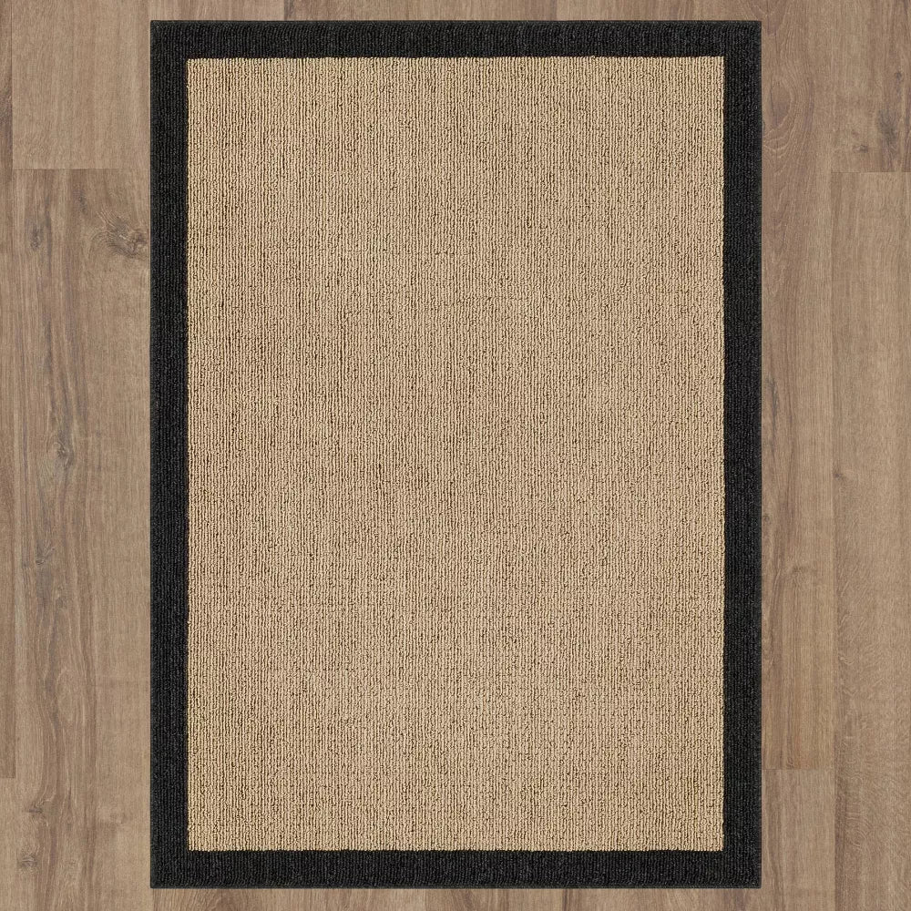 Washable Madison Border Accent Rug Gray 2'6" x 3'10" - Image 2