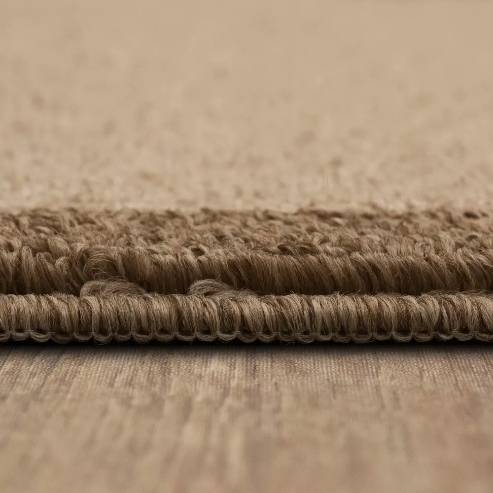 2'6"x3'10" Washable Madison Border Accent Rug Tan - Image 3