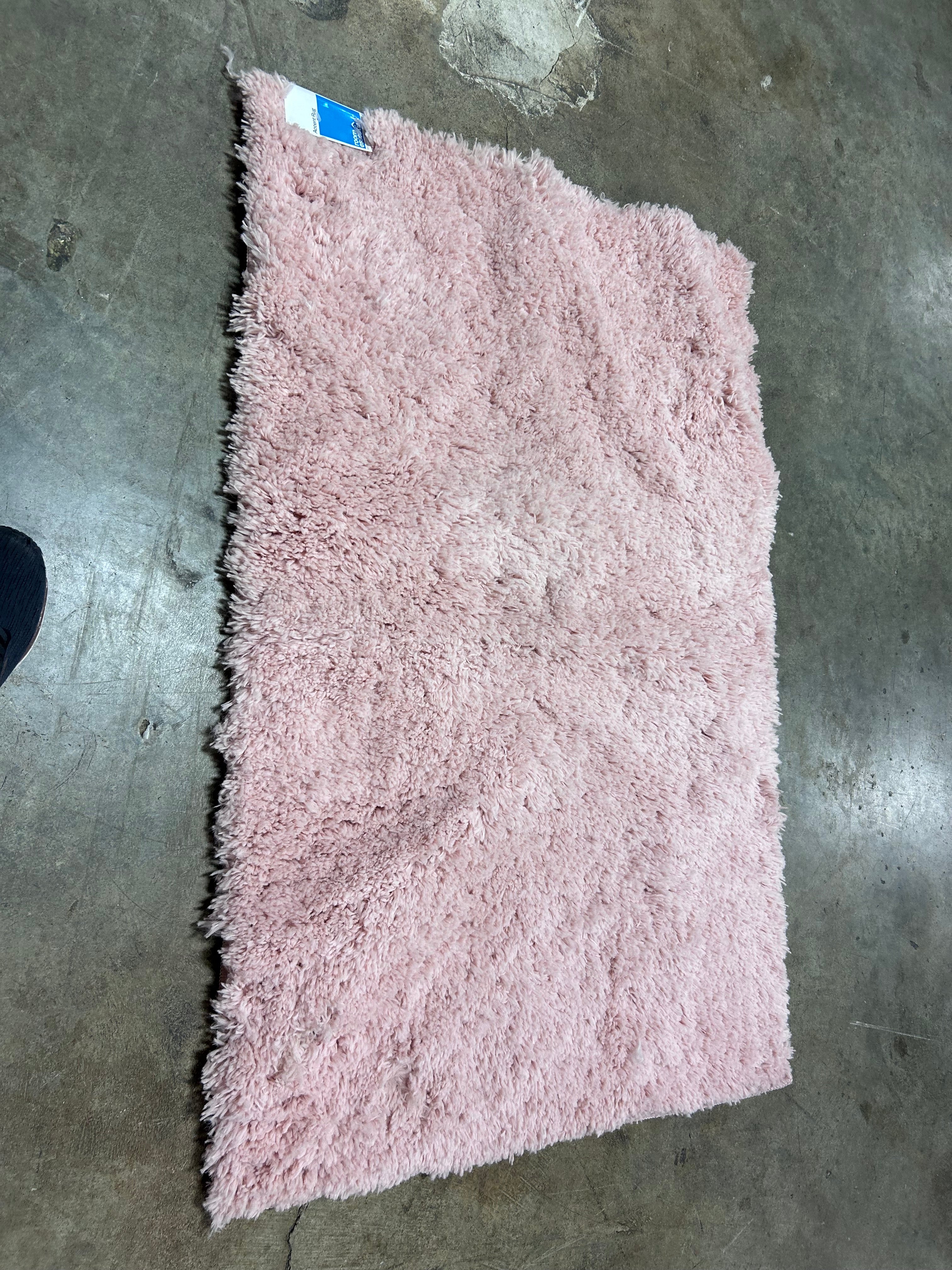 Washable Plush Shag Accent Rug Pink 2'6"x3'10" - Image 4