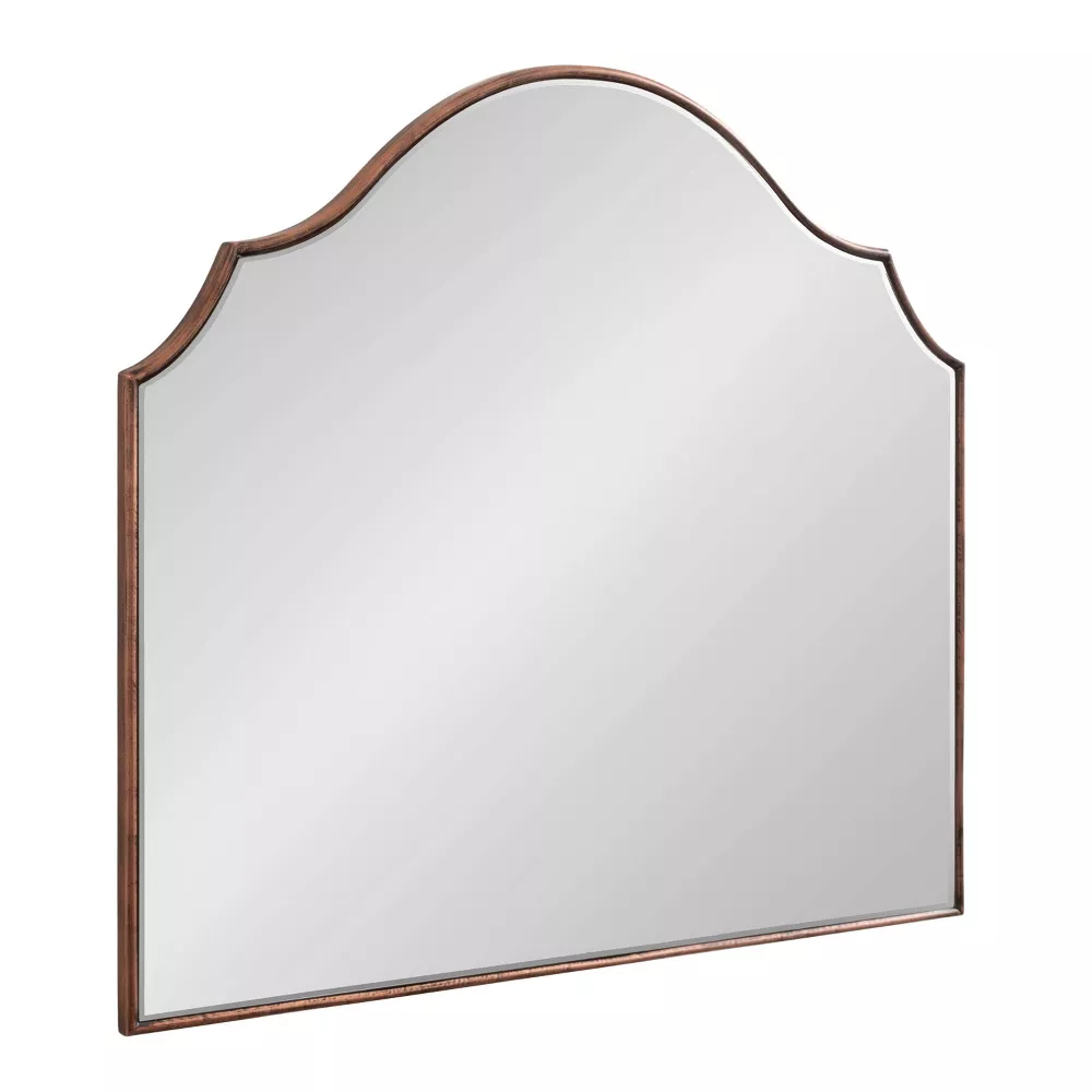 Leanna Framed Arch Wall Mirror Bronze - Image 2