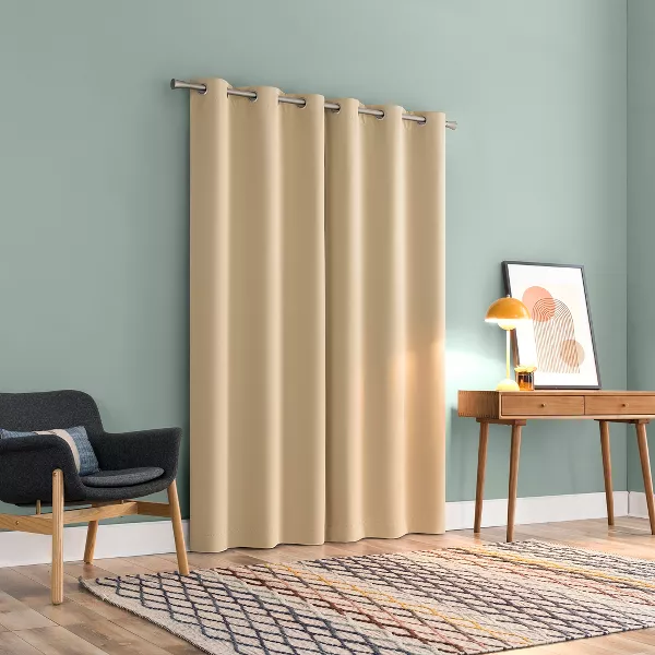 2pc Tedrow 100% Blackout Grommet Curtain Panel Pair - Image 5