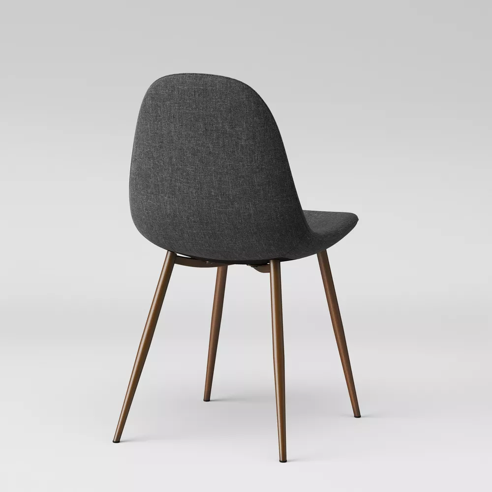 2pk Copley Dining Chairs Dark Gray - Image 3