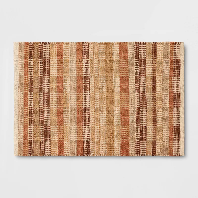 Handwoven Accent Rug Brown - 2'x3'
