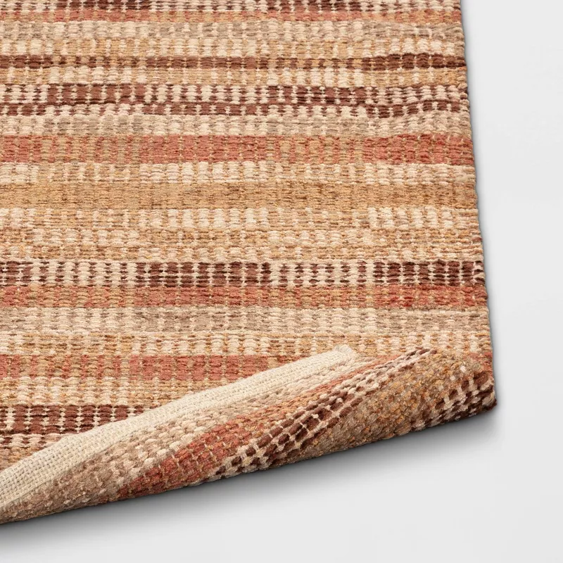 Handwoven Accent Rug Brown - 2'x3' - Image 2