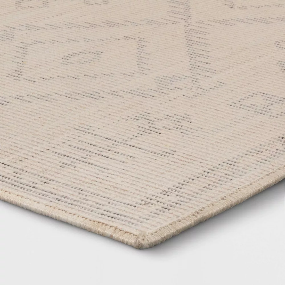 2'x3' Woven Accent Rug Black/Tan - Image 4