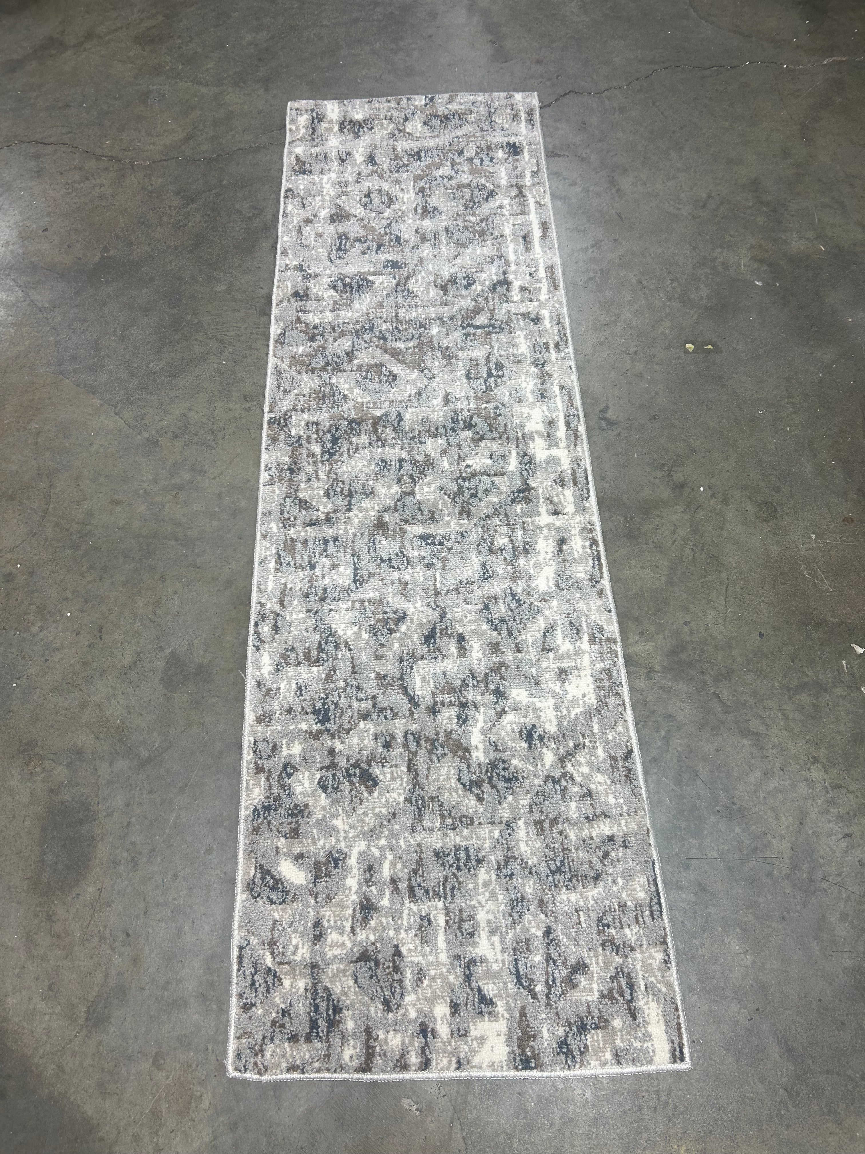 Eliot Geo Runner Rug Tan/Beige/Gray 2'x7' - Image 5
