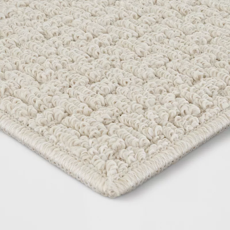 Washable Solid Machine Tufted Runner Rug Tan -2'x7' - Image 4